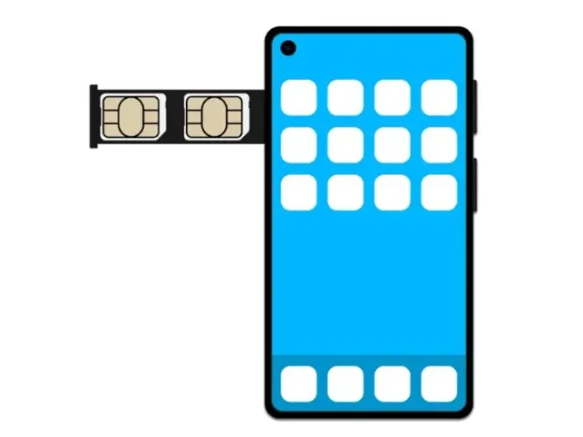 デュアルSIMの説明画像