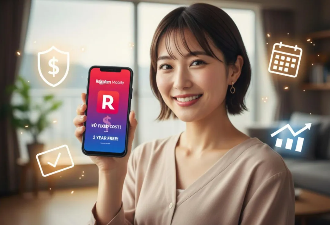 楽天モバイルでお得な画像