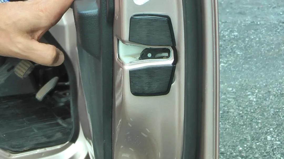 スペーサーを取付けた画像