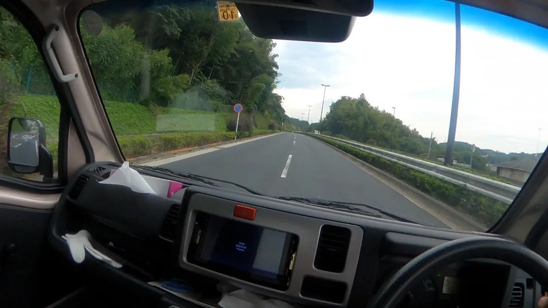 ドアスタビライザー装着後テスト走行画像