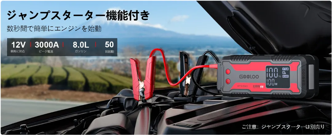 ジャンプスターター説明画像