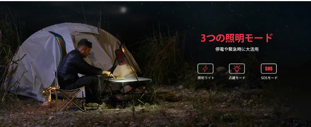 キャンプで使用してる画像